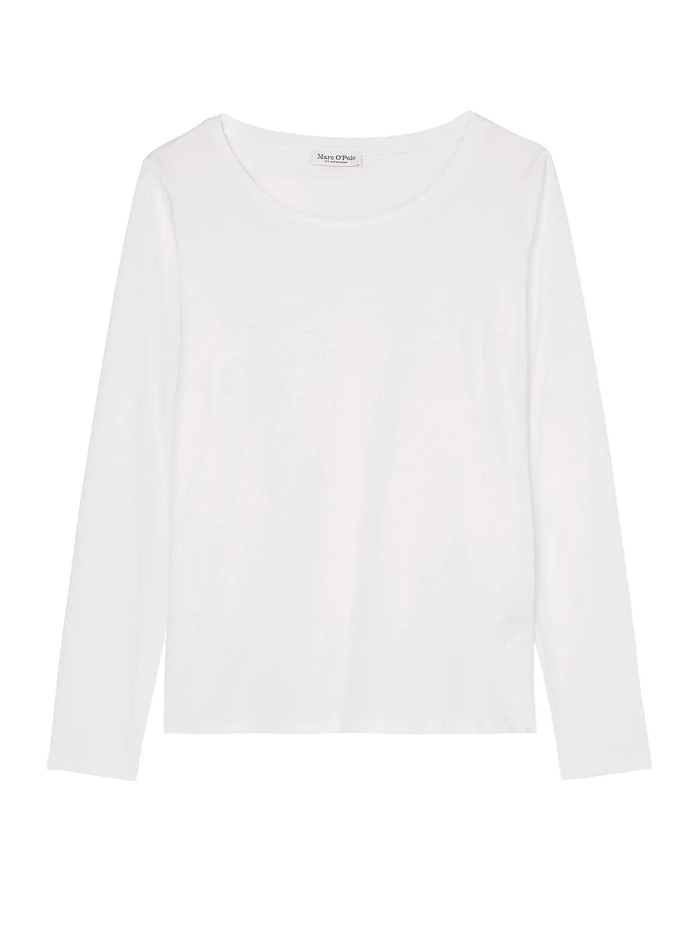 MARC O'POLO | Langarmshirt | weiss